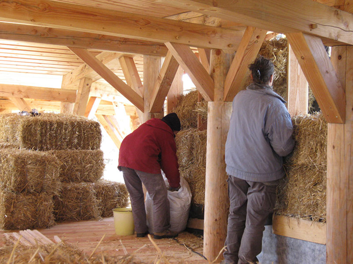 Groupement de maison à Blassac