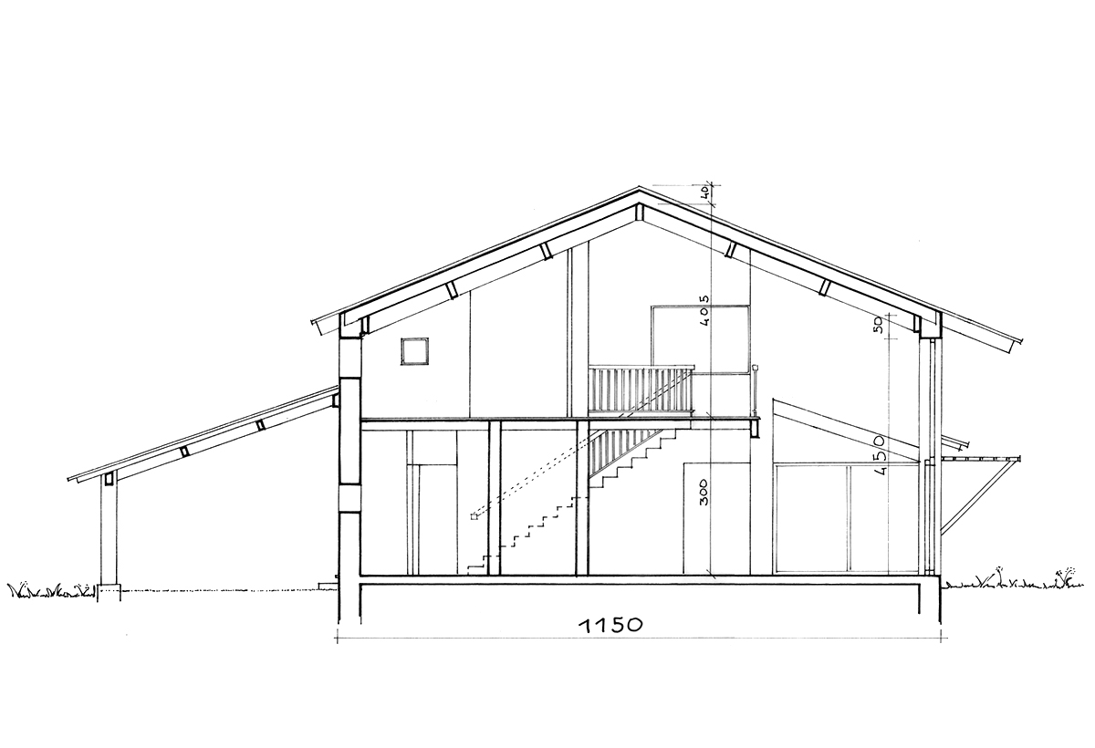 Maison en brique monomur à Chassagne