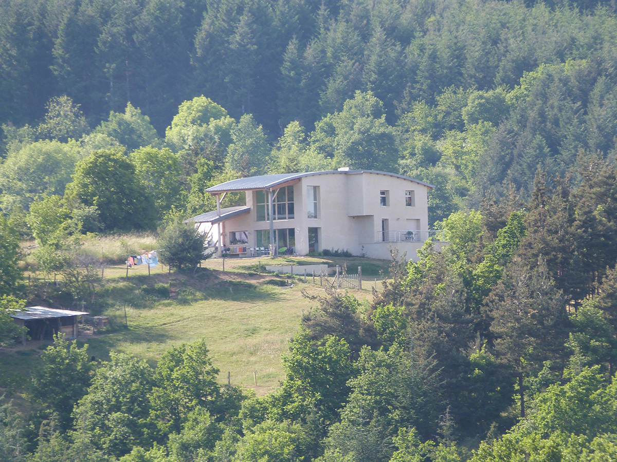 Maison en chaux/chanvre à Langeac