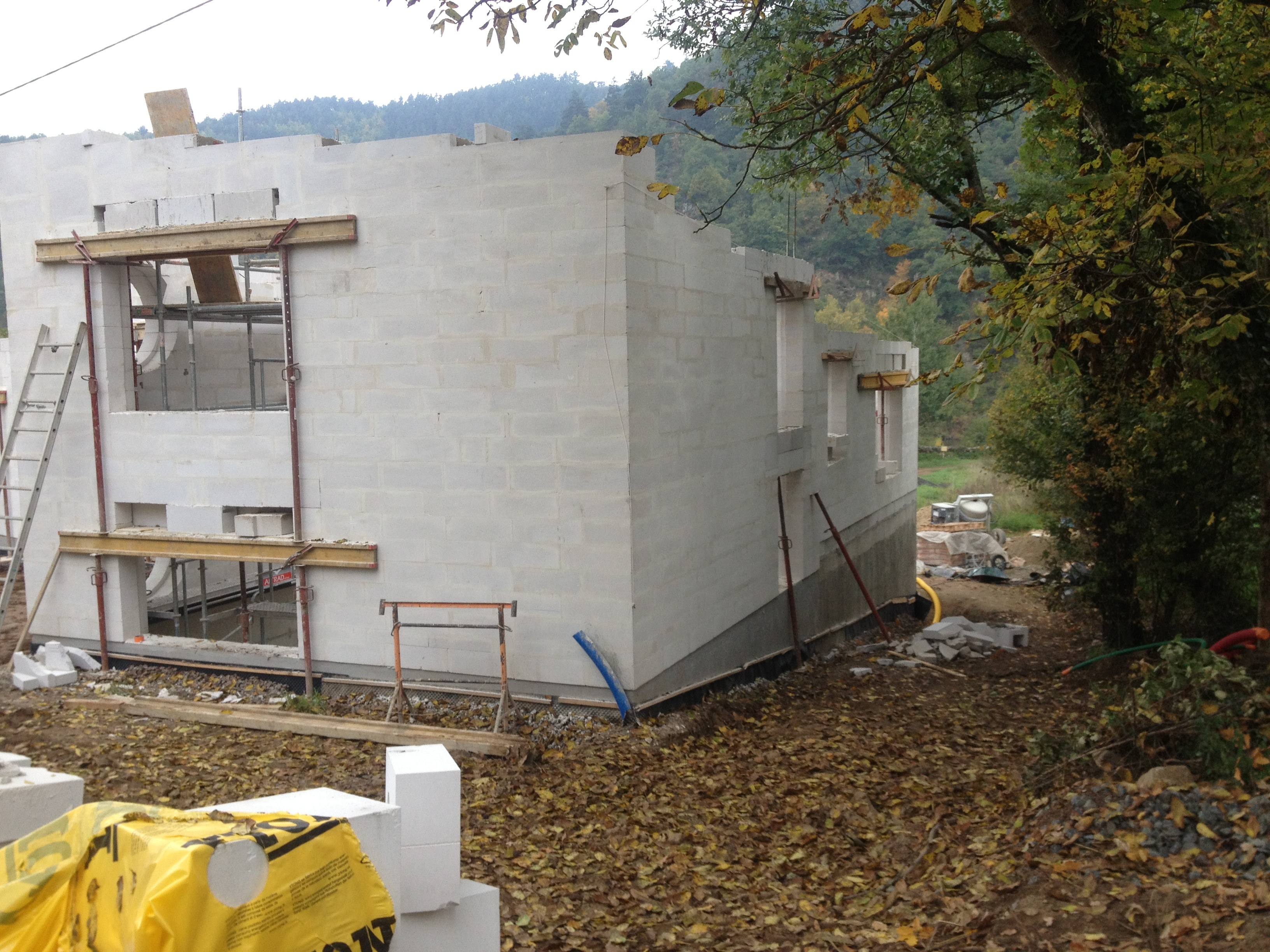 Construction d&#039;une maison neuve à Retournac