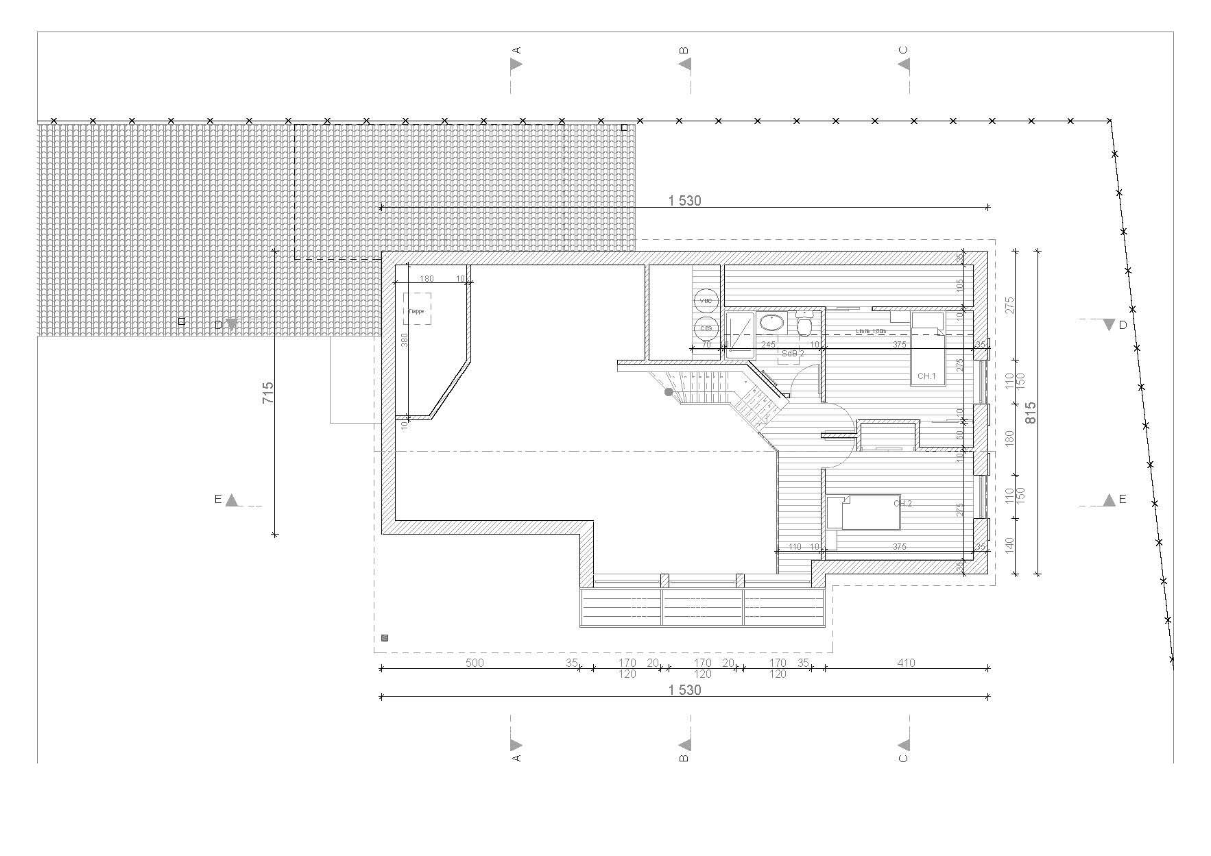 Maison en bois à Coubon