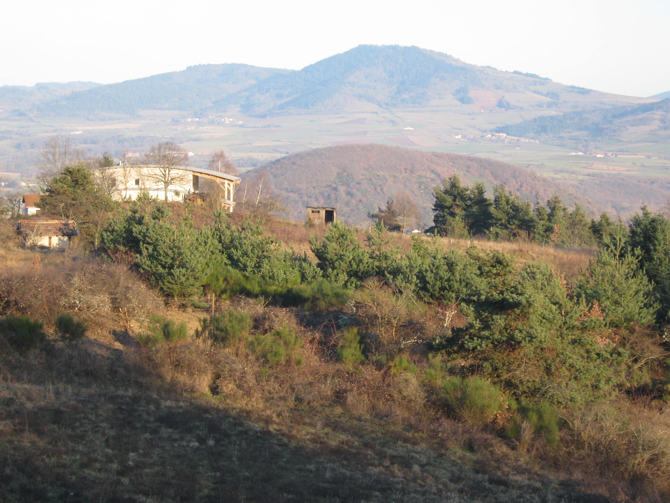 Panorama de la maison achevée
