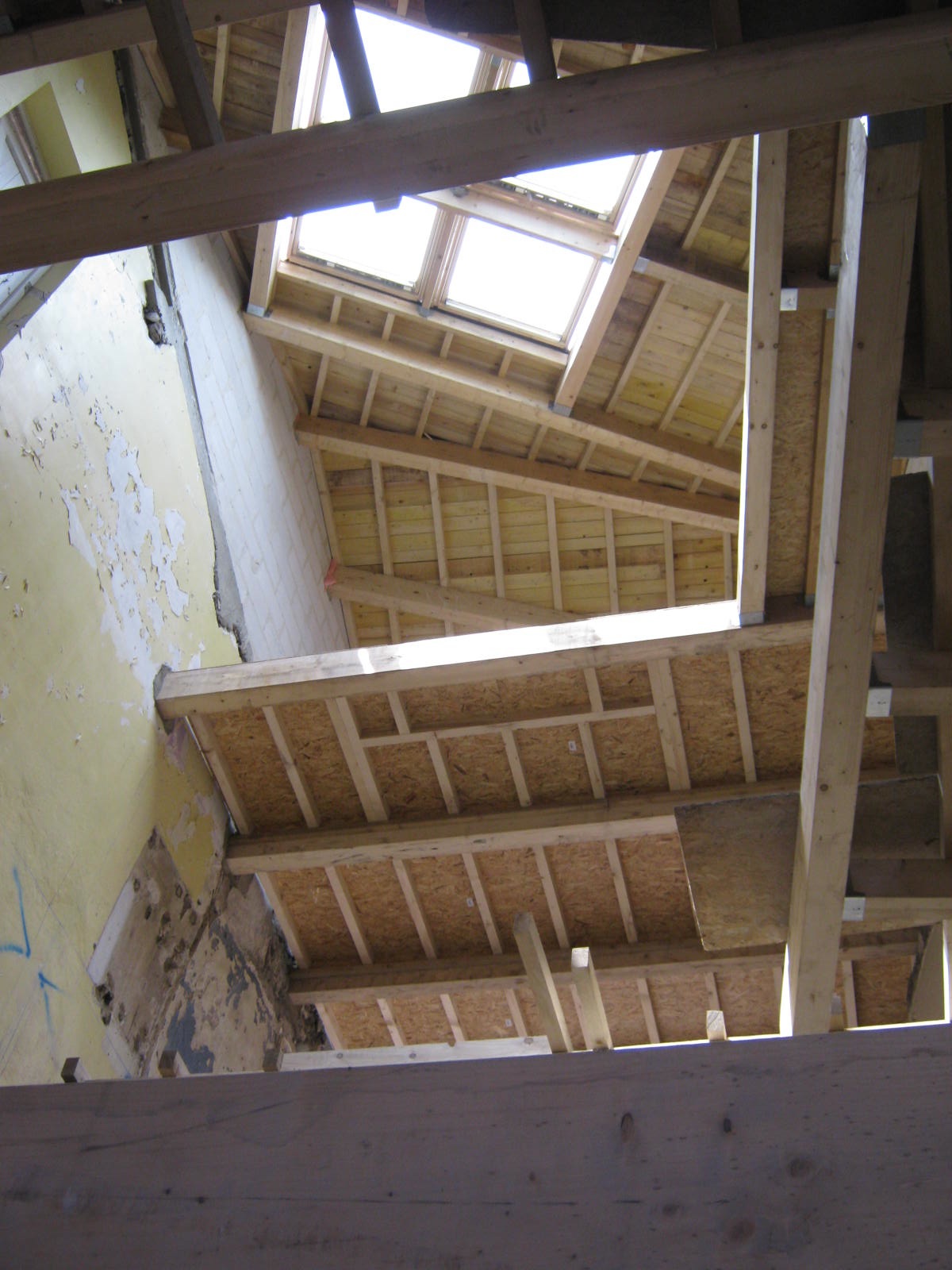 Photo en cours du chantier