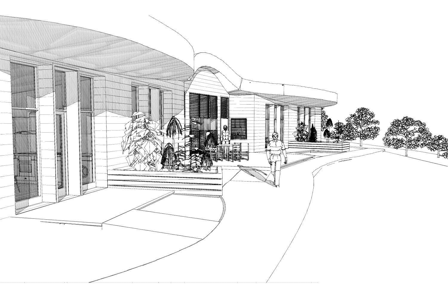 Eco-construction en ossature bois et chanvre