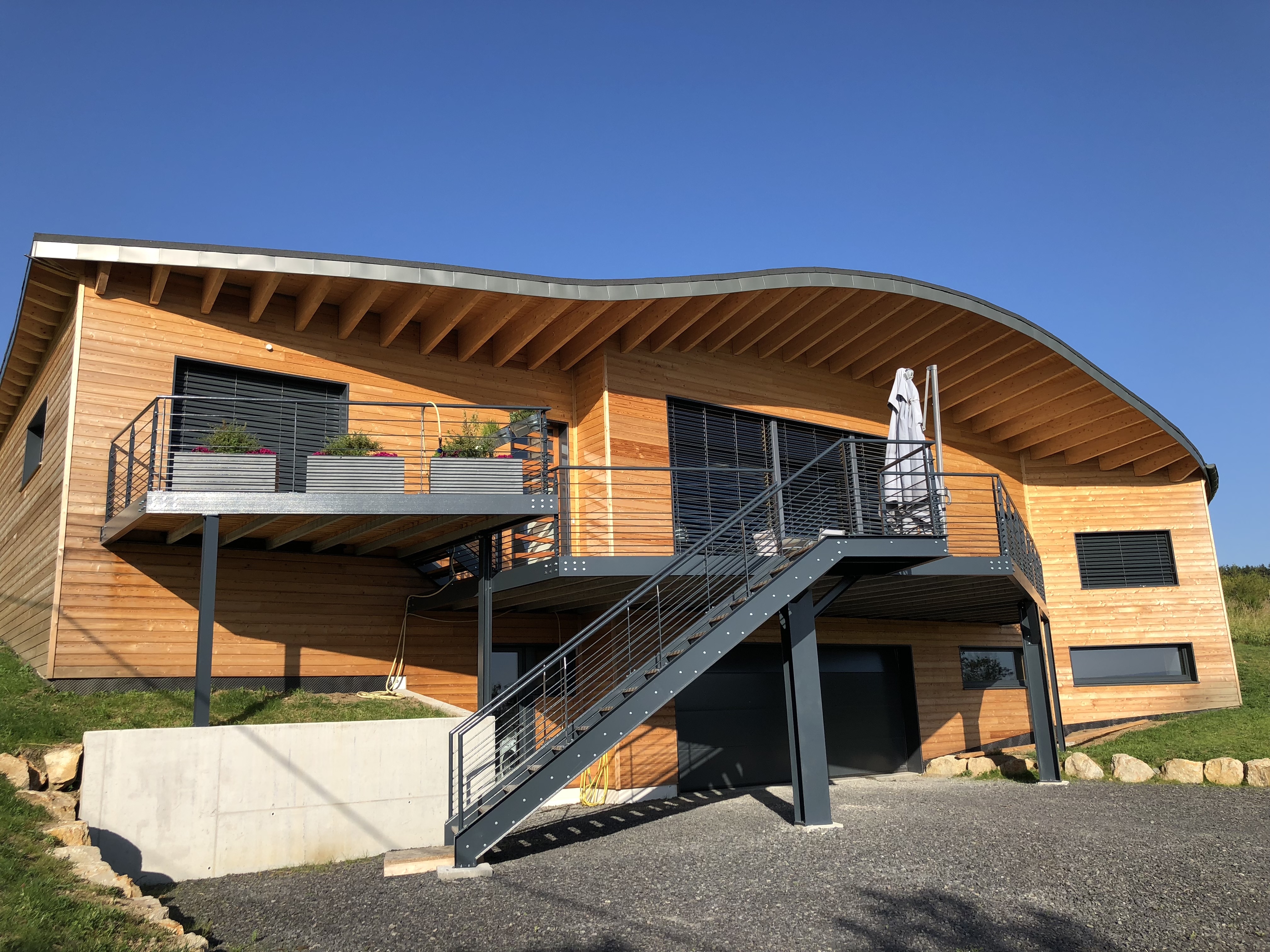 Construction d&#039;une maison à ossature bois