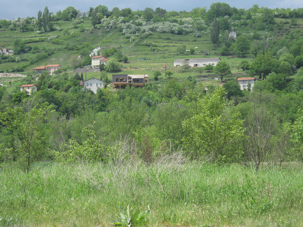 Maison à ossature bois à Polignac