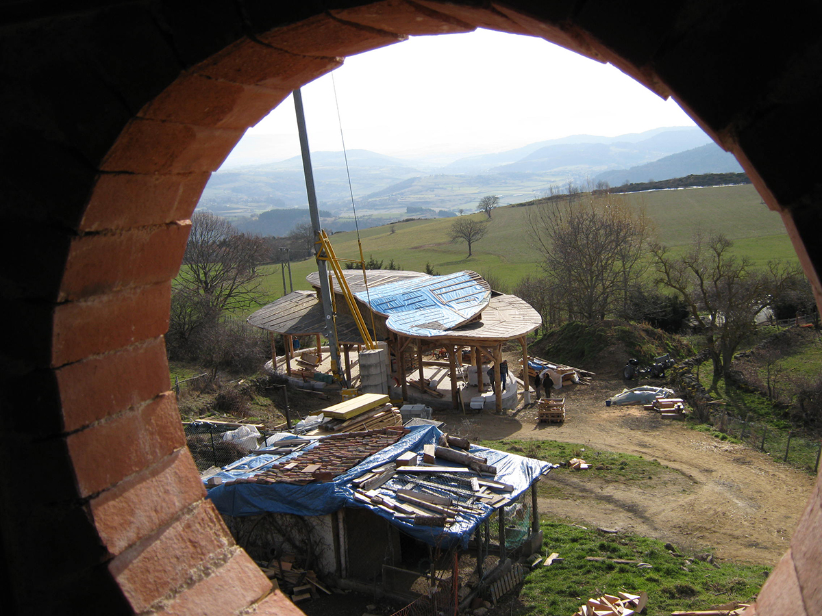 Groupement de maison à Blassac