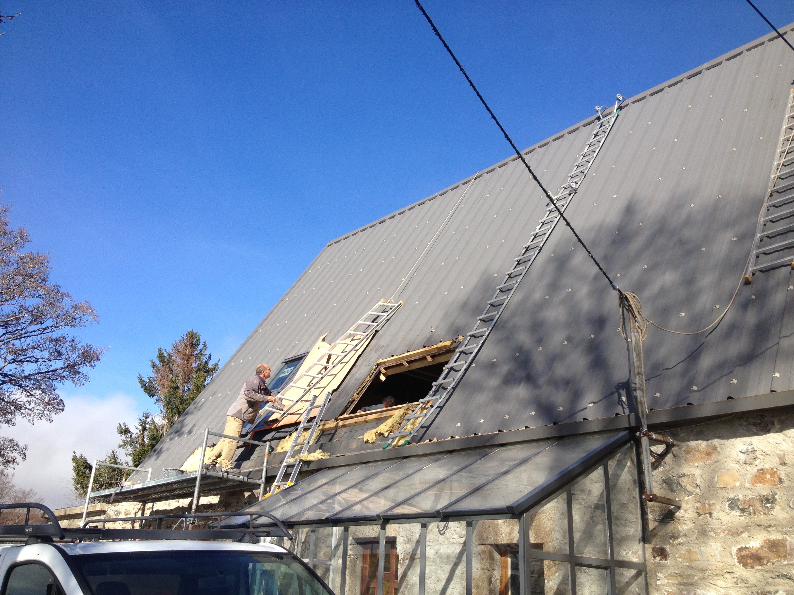 Rénovation d&#039;une maison à Sainte Eulalie