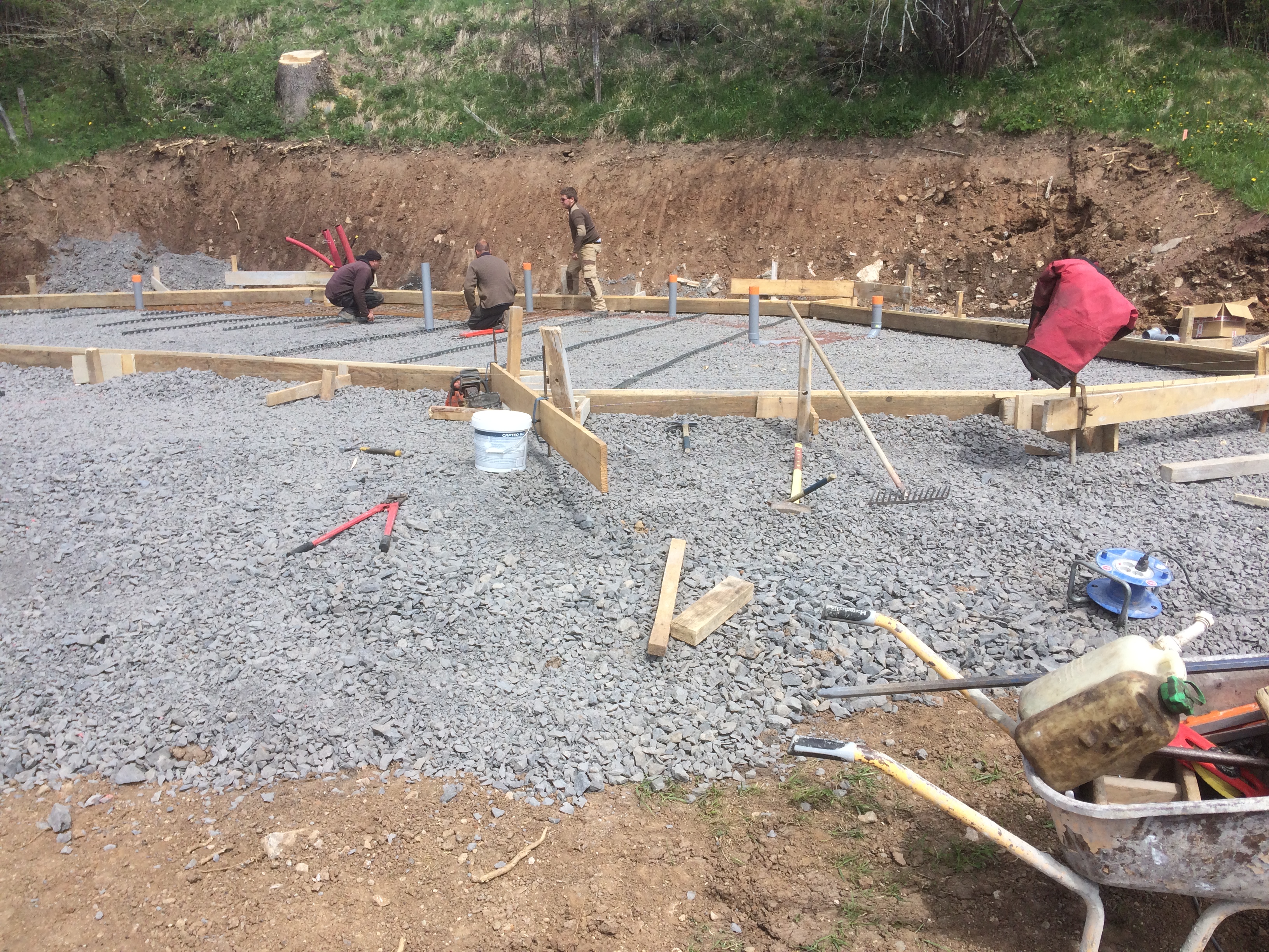 Démarrage de chantier