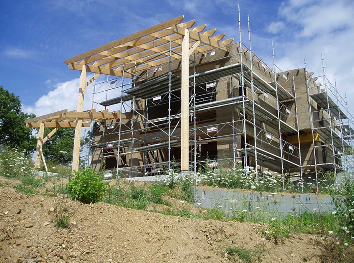 Maison en chaux/chanvre à Langeac