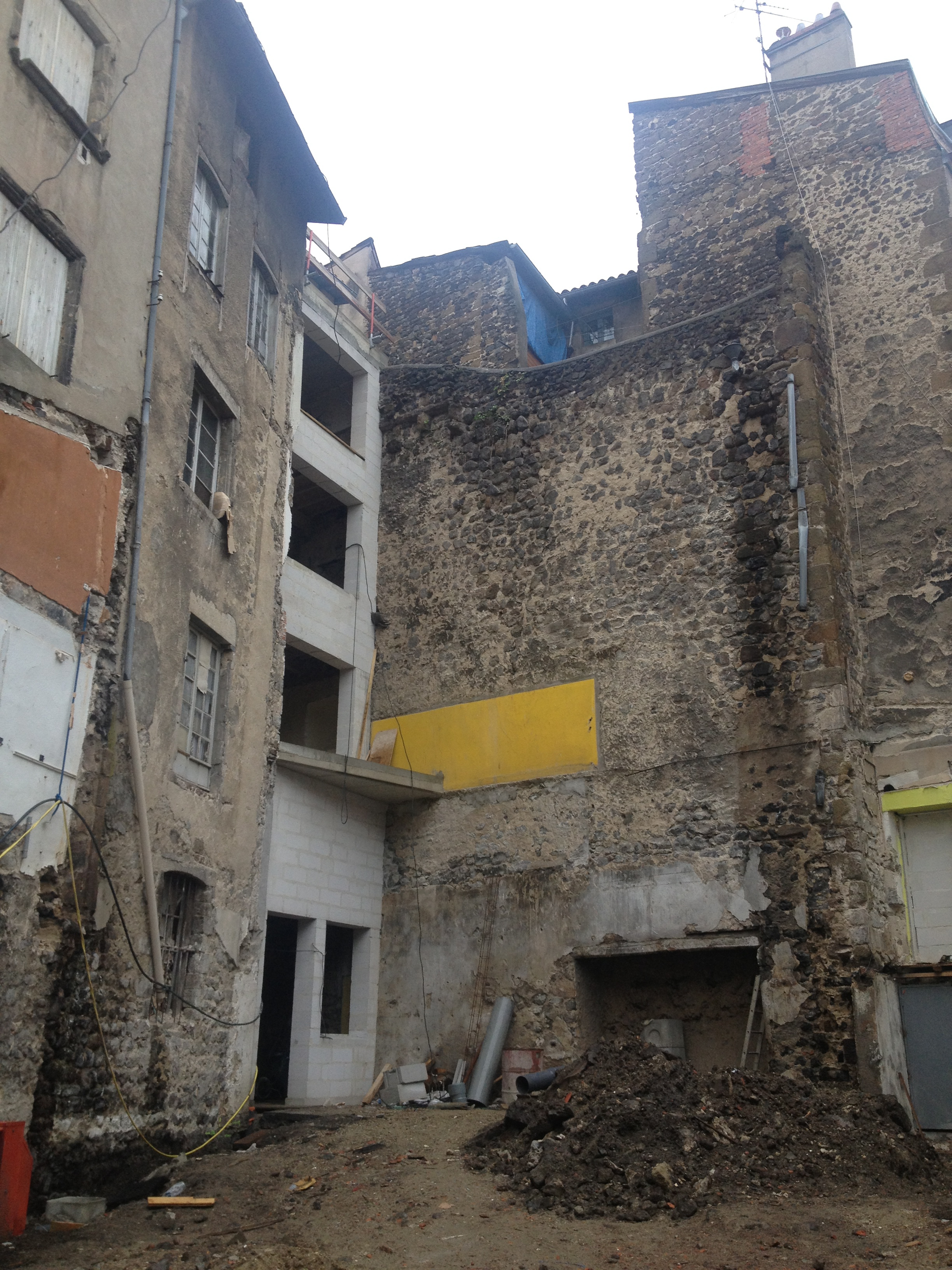 Rénovation immeuble au Puy en Velay