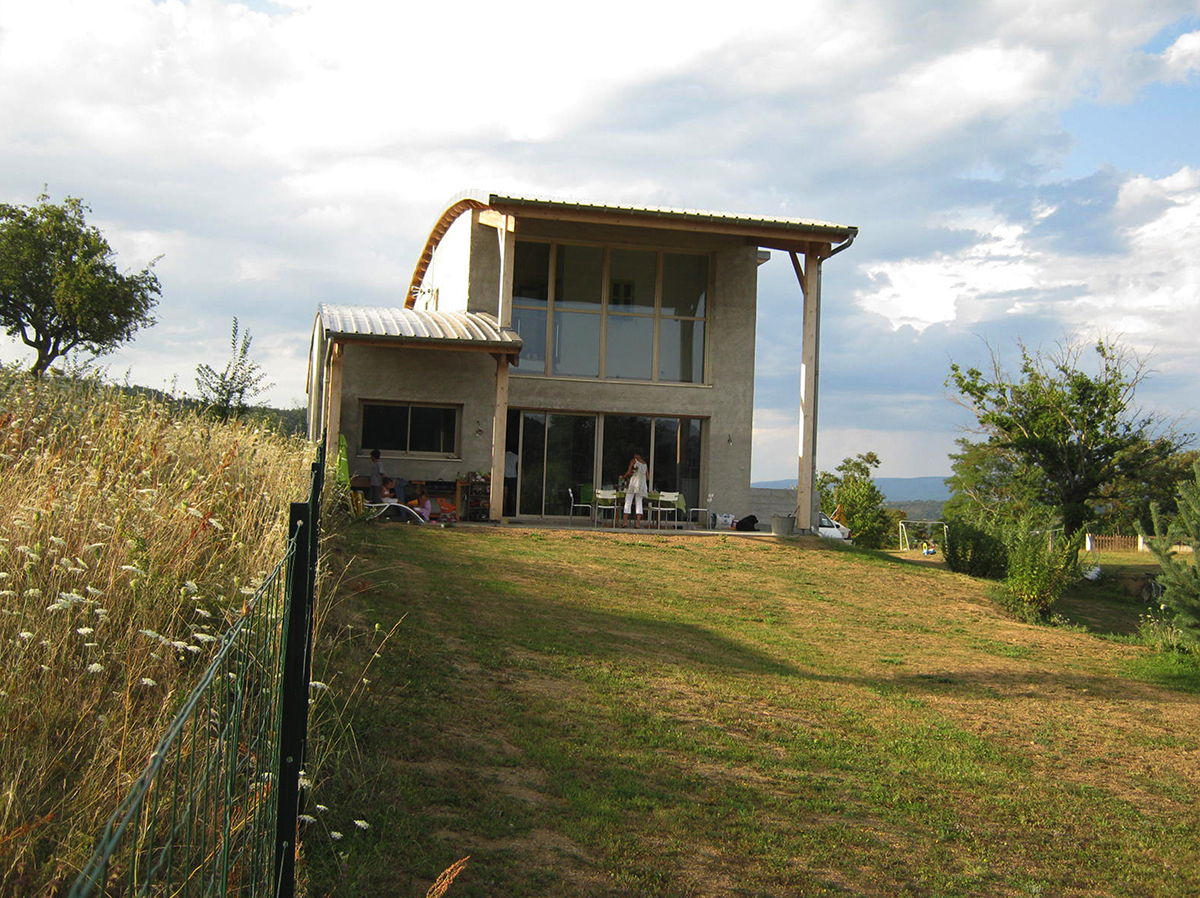 Maison en chaux/chanvre à Langeac