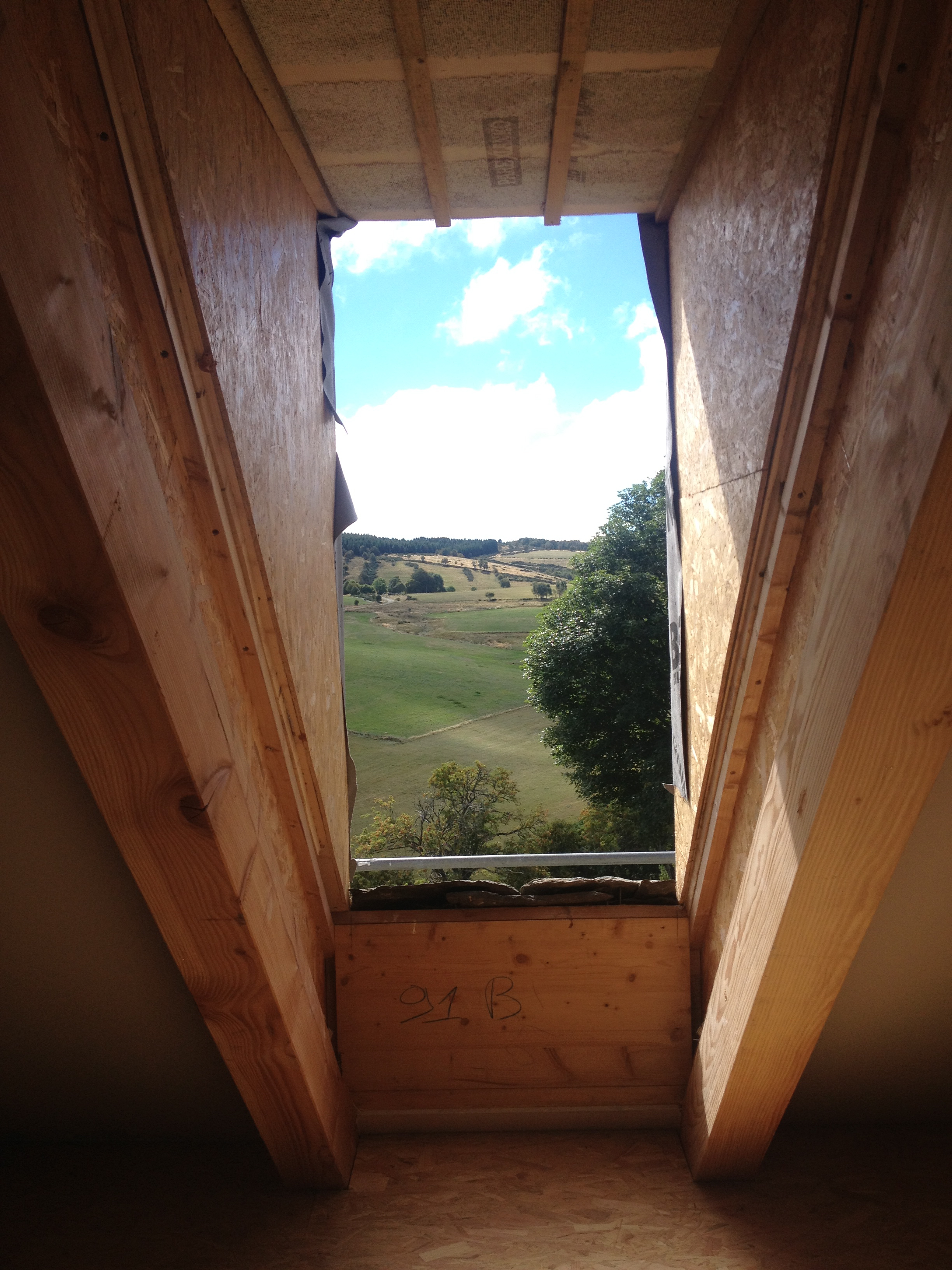 Rénovation d&#039;une maison en pierre et lauze à Sainte Eulalie