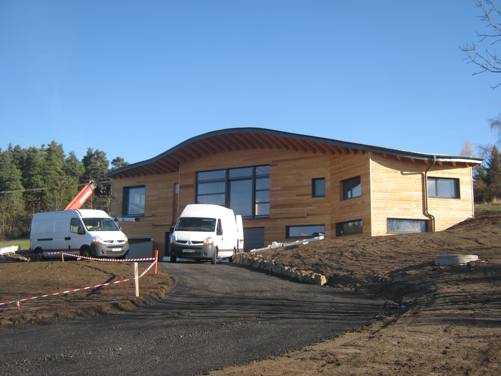 Construction d&#039;une maison à ossature bois