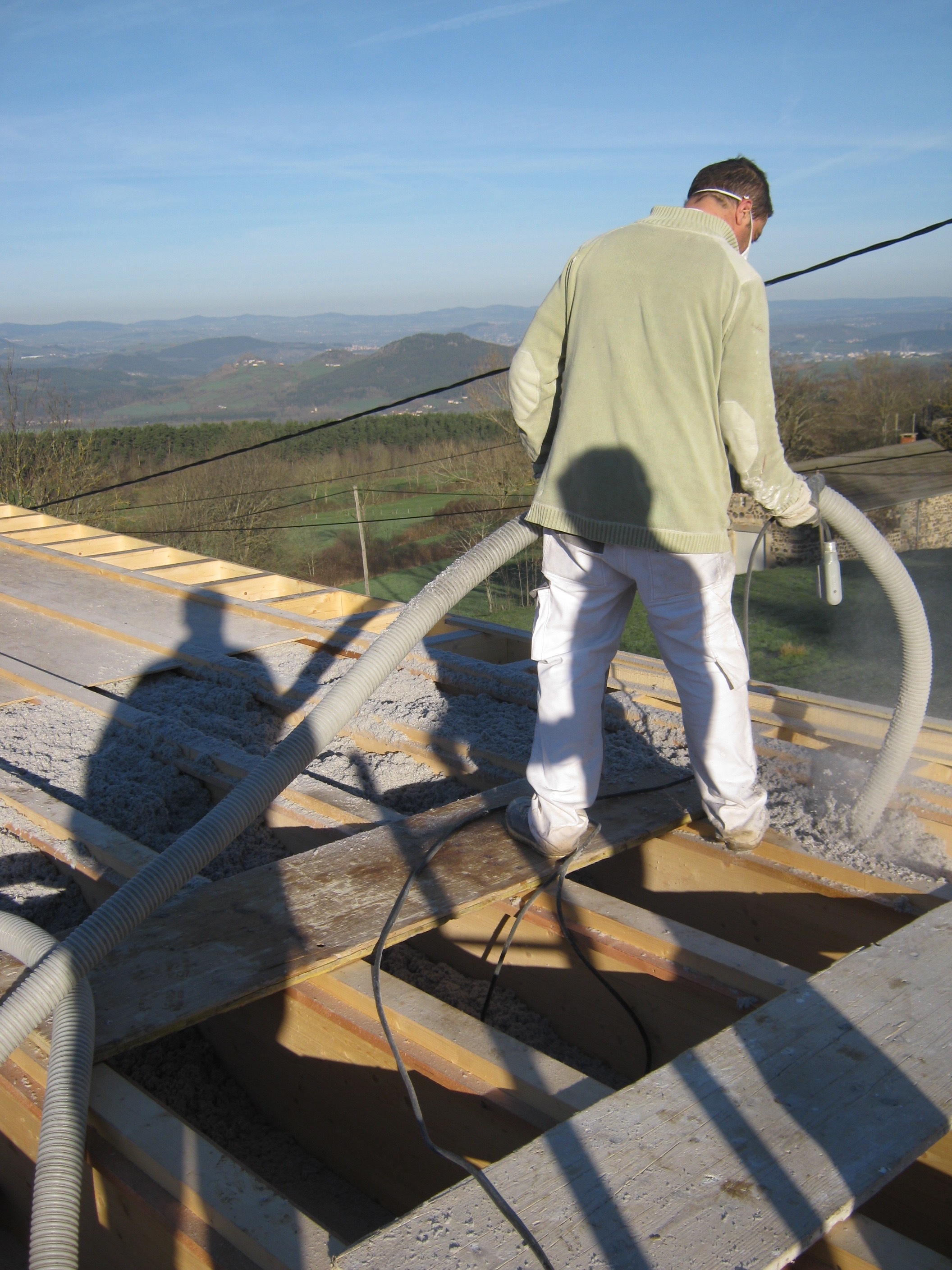 Construction d&#039;une maison à ossature bois