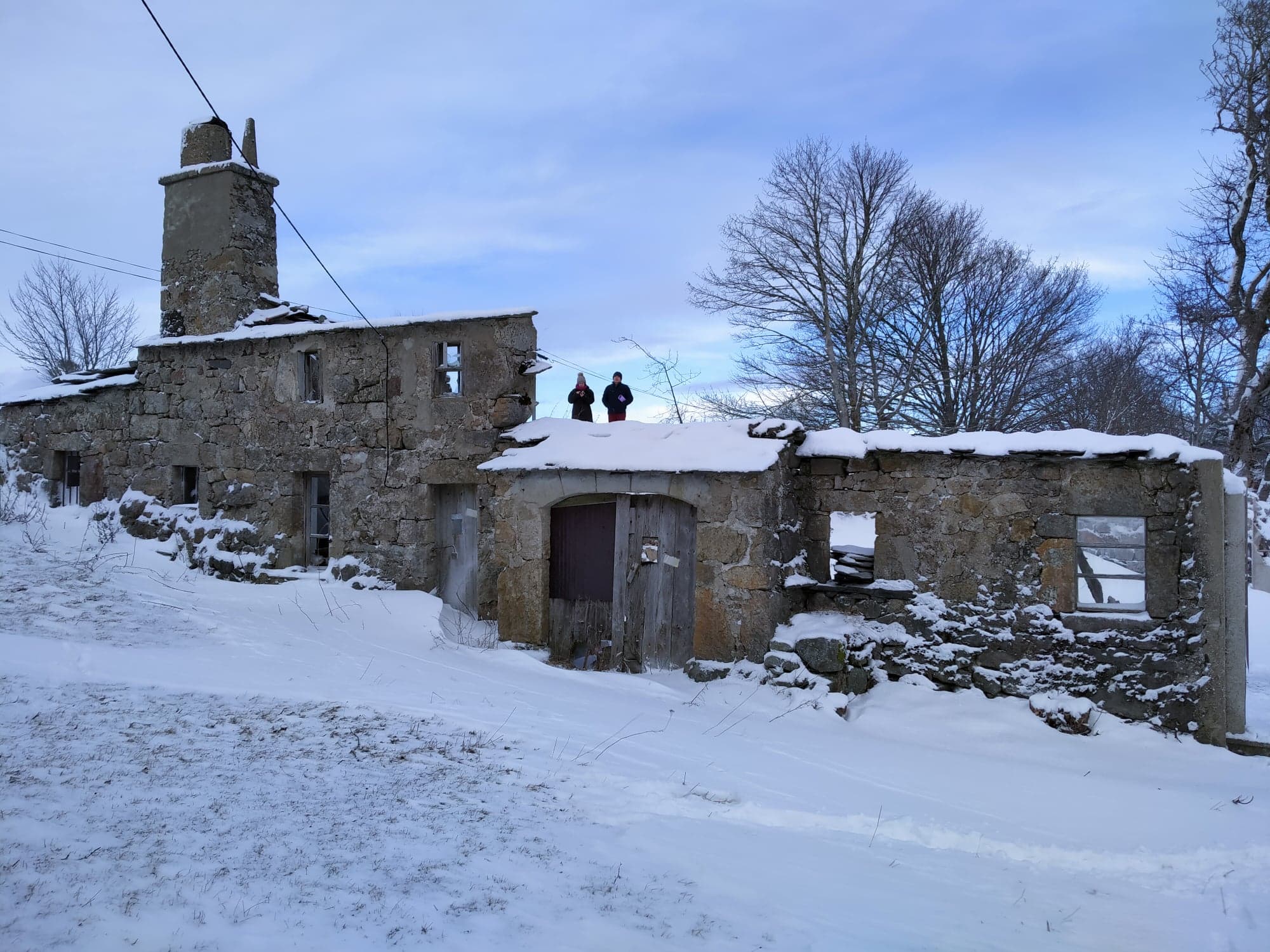 Photos de l&#039;état actuel de la chaumière
