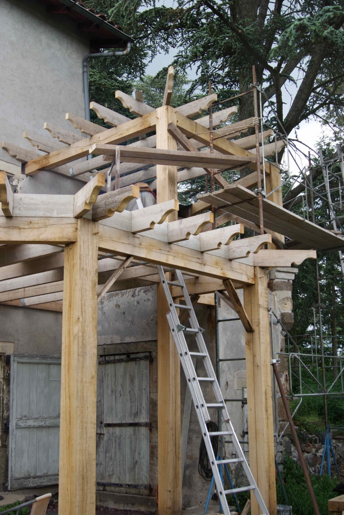 Extension en bois à Espaly Saint Marcel