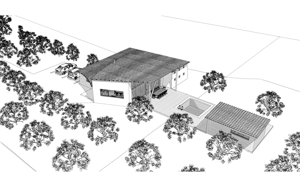 Projet de construction d&#039;une maison bioclimatique