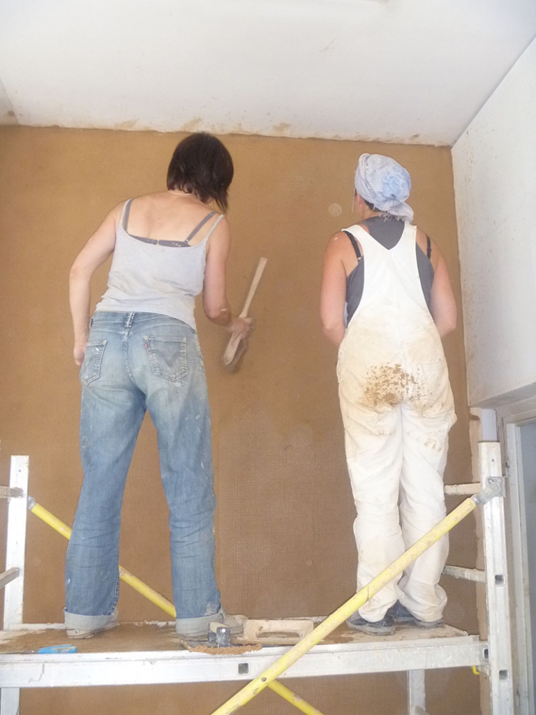 Photo du chantier de nos locaux au Puy-en-Velay