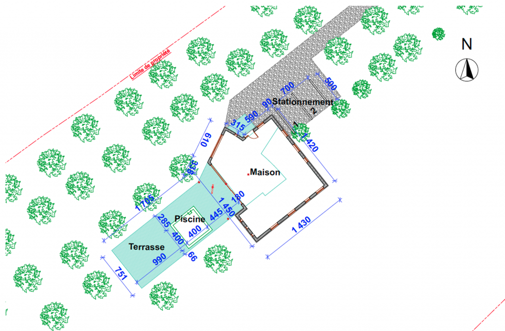 Projet de construction d&#039;une maison bioclimatique