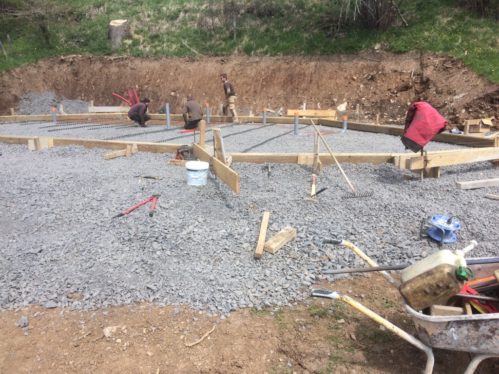 Démarrage de chantier