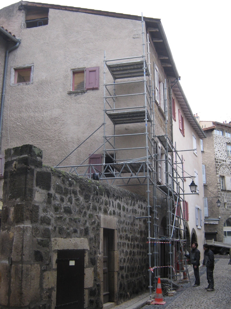 rue Cardinal de Polignac au Puy en Velay