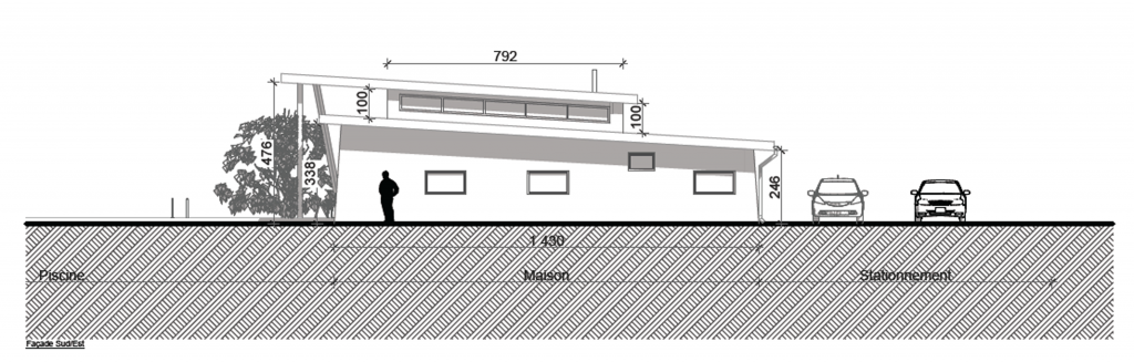 Projet de construction d&#039;une maison bioclimatique