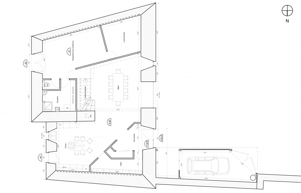 Projet d&#039;éco-rénovation à Blanzac