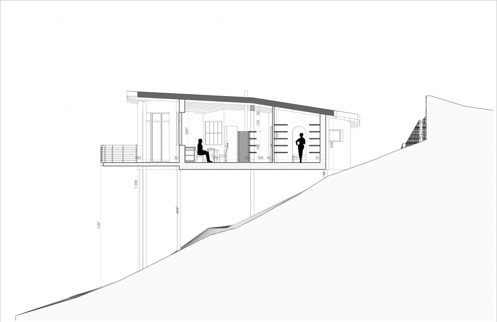 Projet maison en ossature bois et chanvre à Bas en Basset