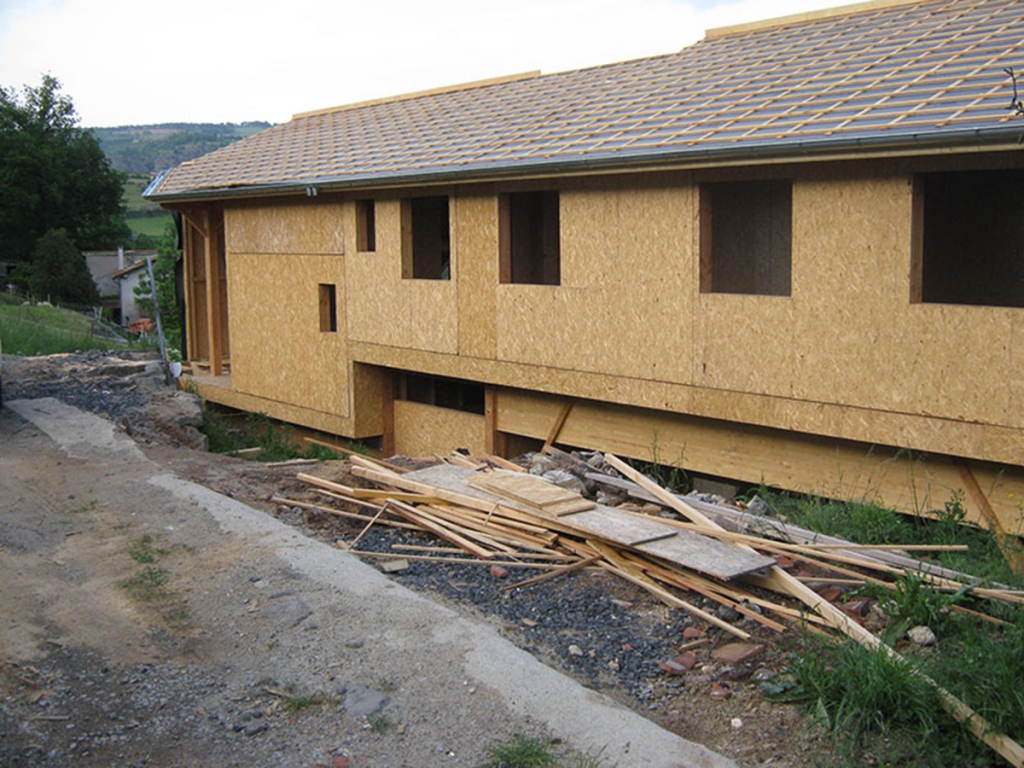 Maison à ossature bois à Polignac