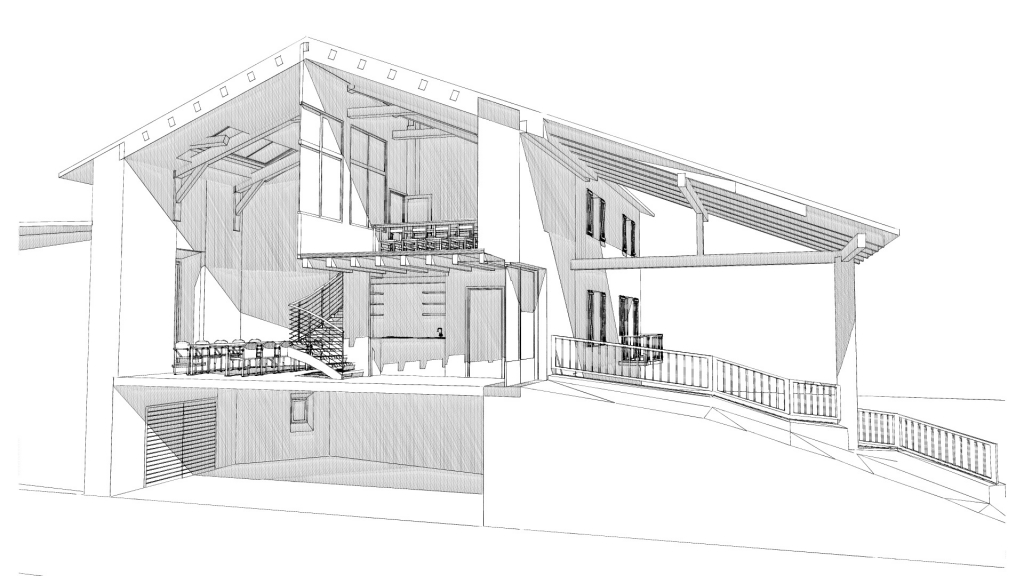 Rénovation d&#039;une grange en dépendance en Haute-Loire