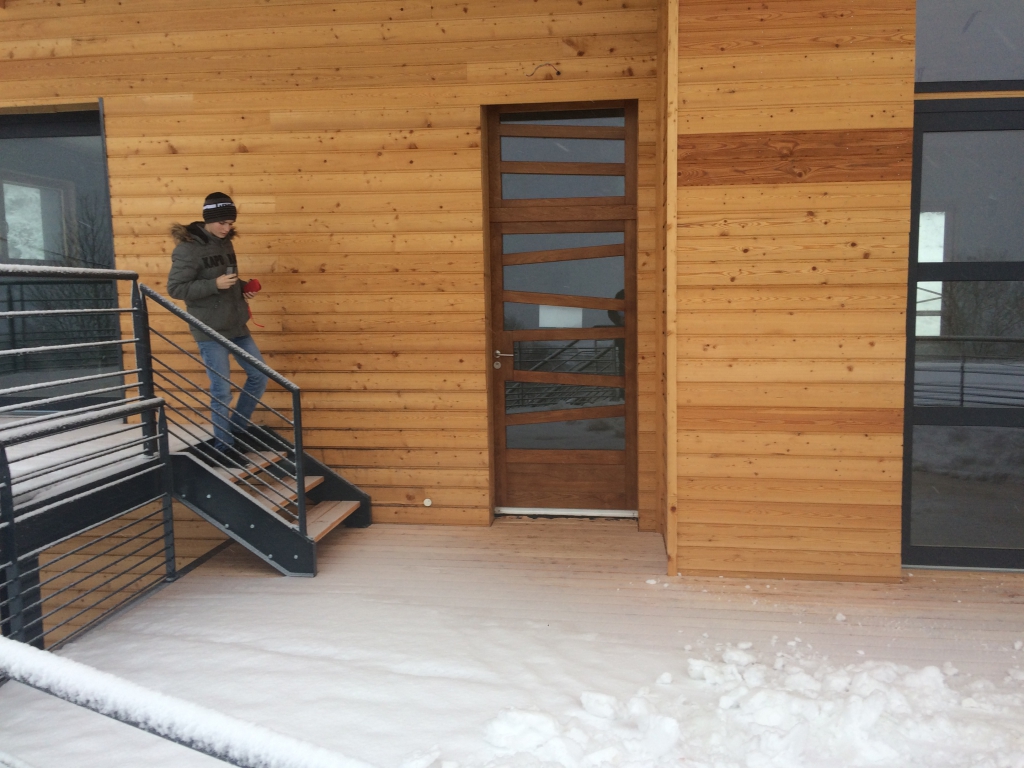 Construction d&#039;une maison à ossature bois