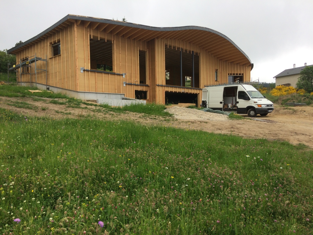 Construction d&#039;une maison à ossature bois