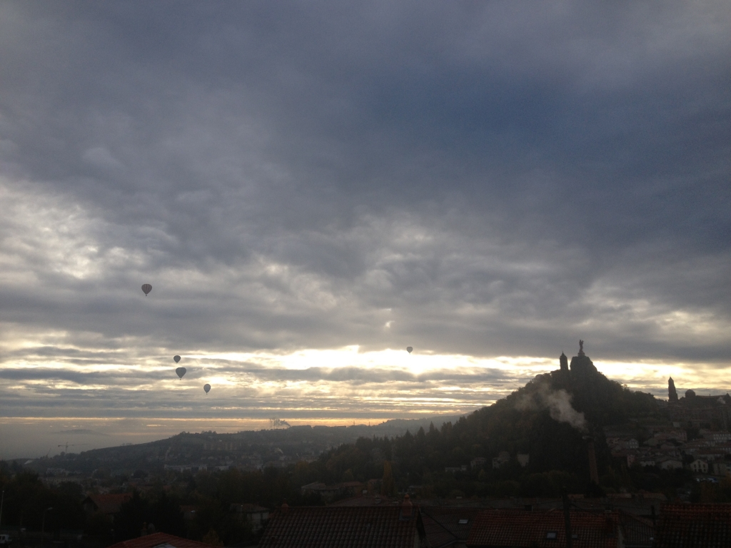 ballons mongolfières au Puy