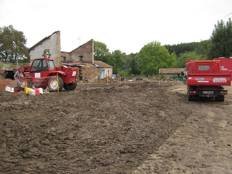 Eco-construction d&#039;une maison en béton cellulaire à Ally