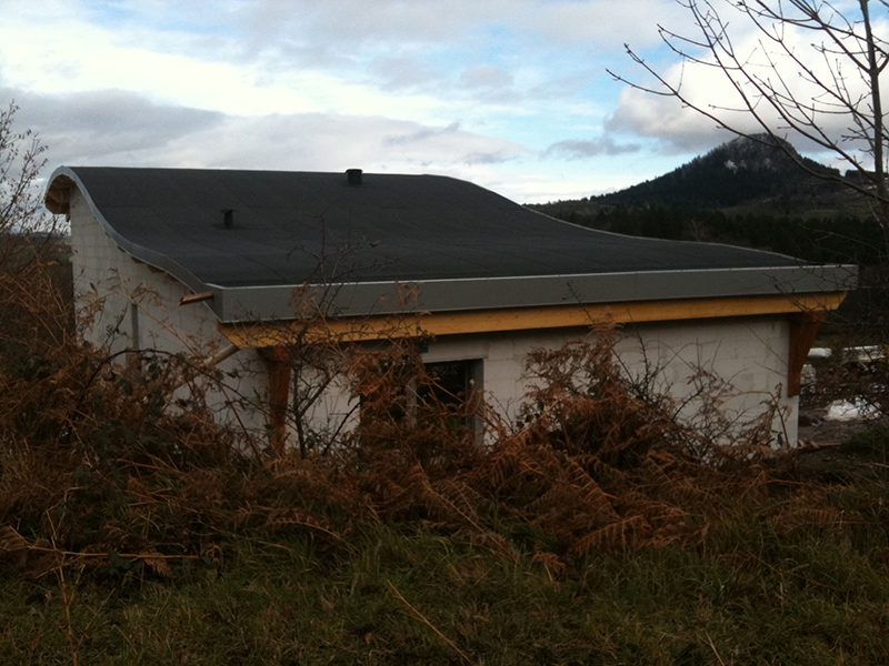 Maison en monomurs de béton cellulaire à Yssingeaux