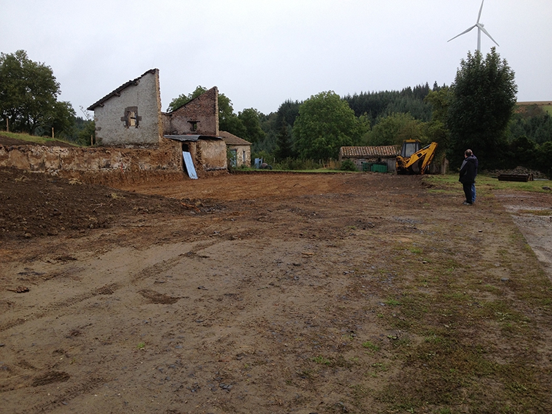 Eco-construction d&#039;une maison en béton cellulaire à Ally