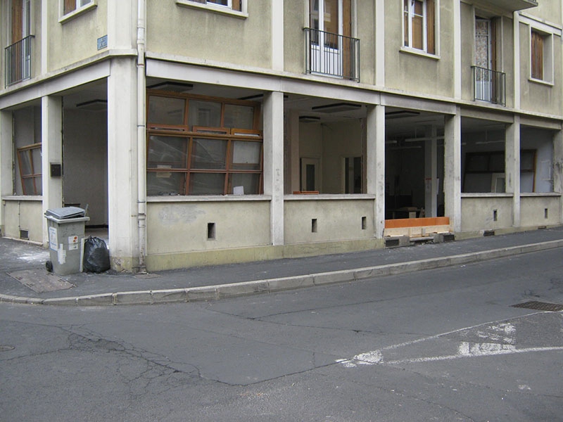 Photo du chantier de nos locaux au Puy-en-Velay