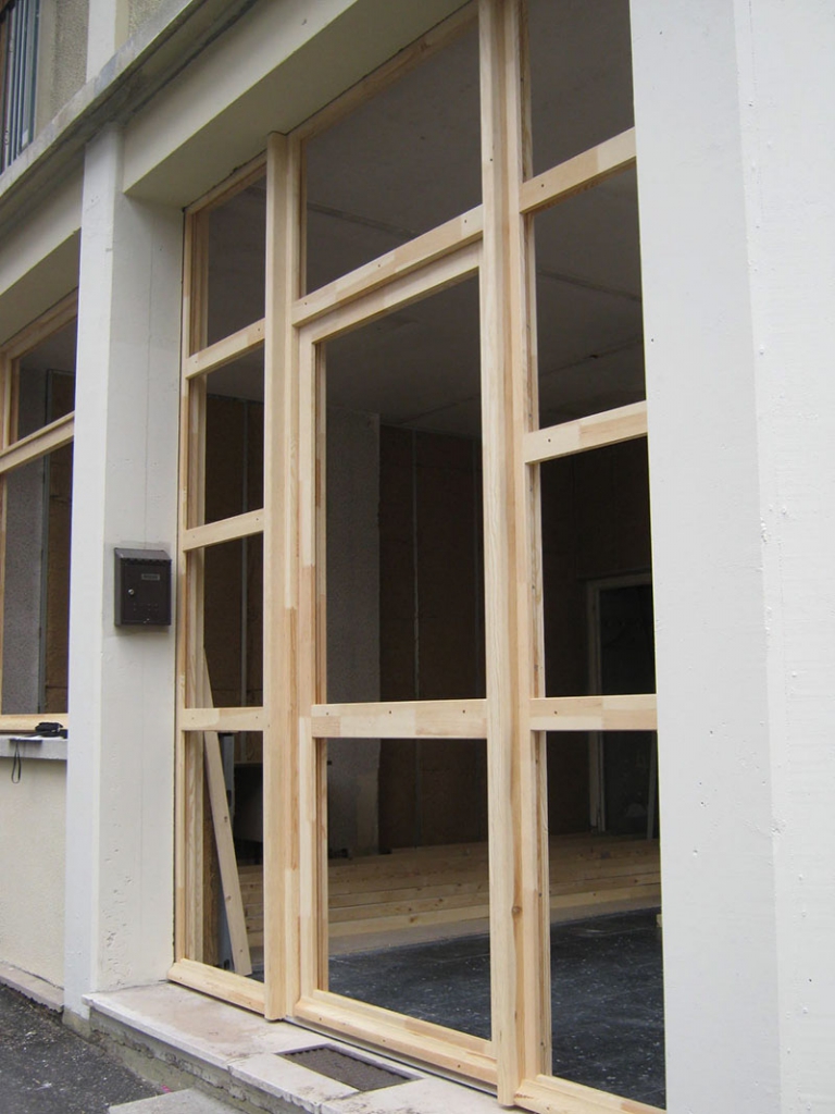 Photo du chantier de nos locaux au Puy-en-Velay