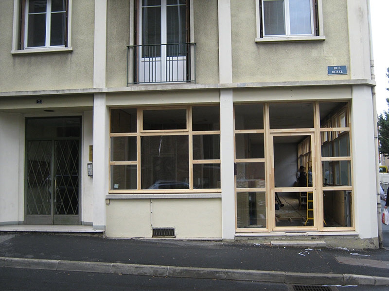 Photo du chantier de nos locaux au Puy-en-Velay