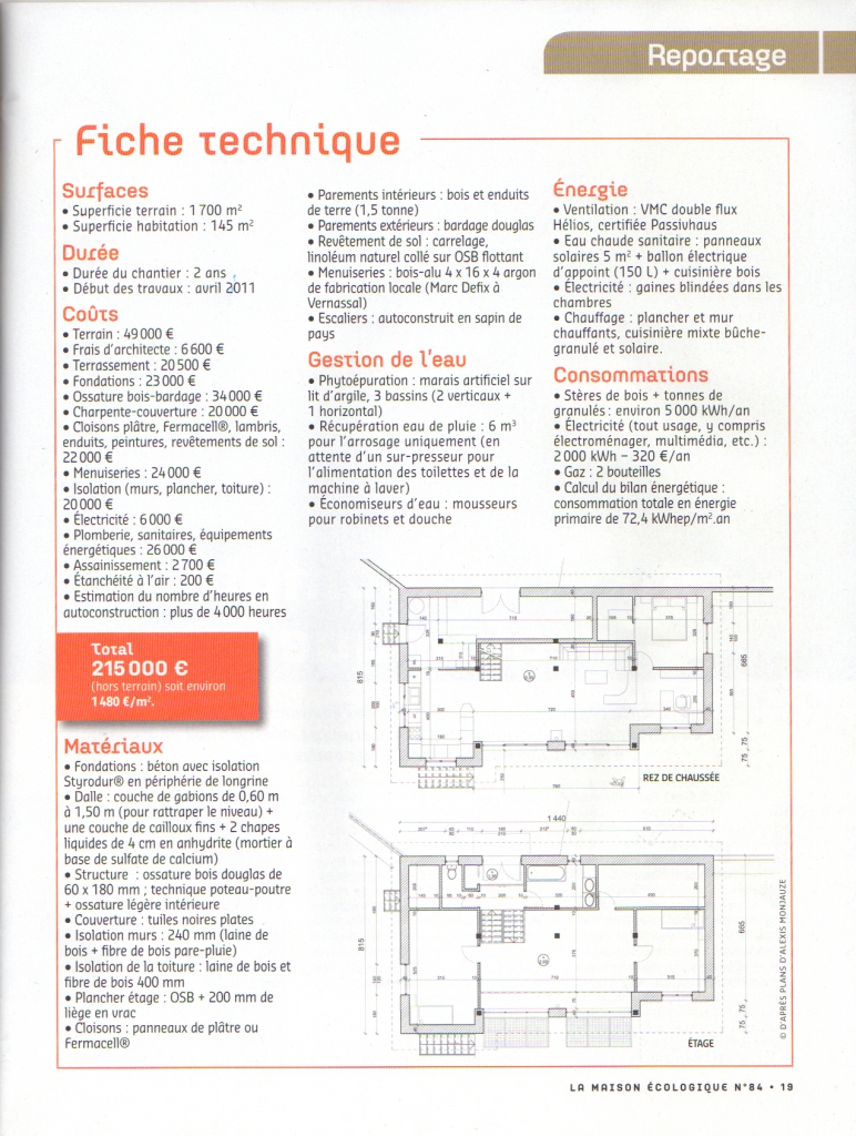 Fiche technique