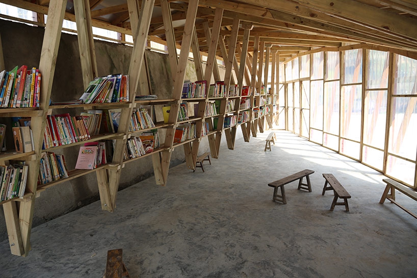 Bibliothèque en Chine à Shuanghe