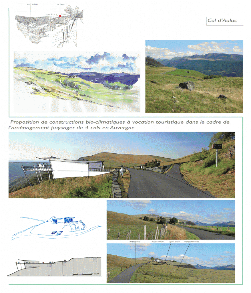 Projet 4 cols en Auvergne