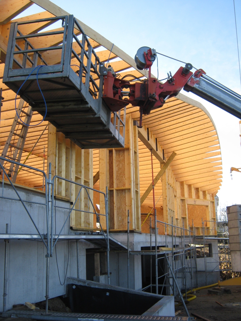 Construction d&#039;une maison à ossature bois