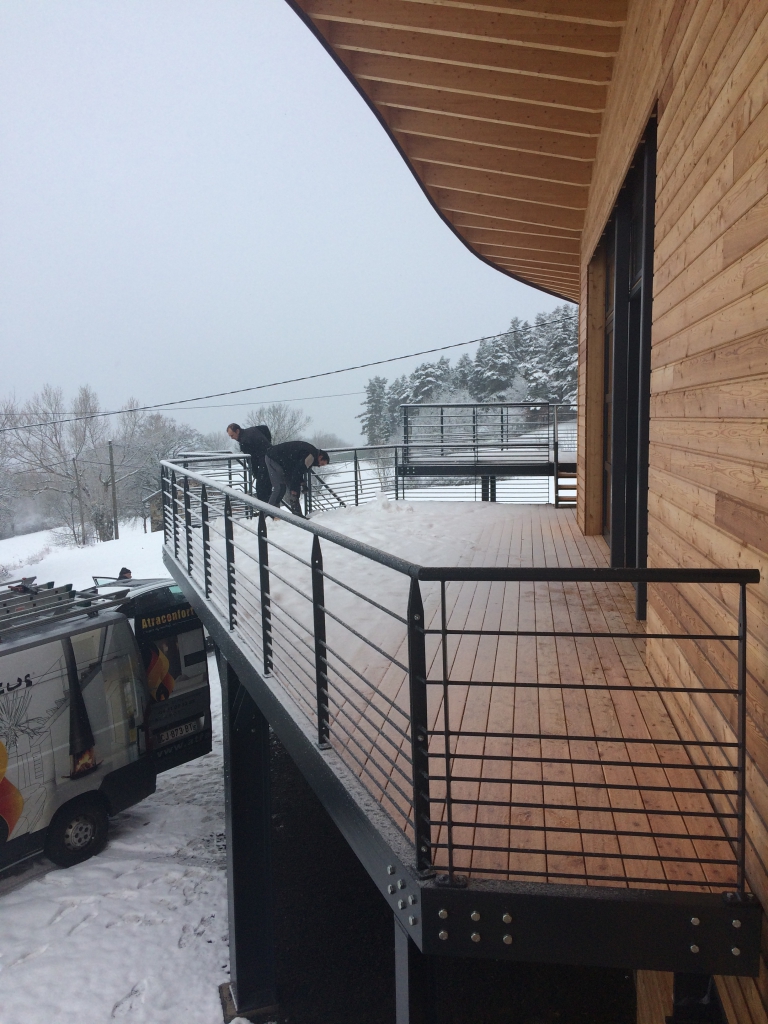 Construction d&#039;une maison à ossature bois