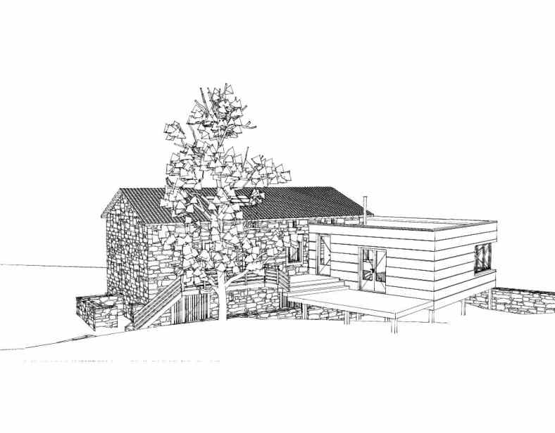 Eco-renovation d'une ferme en Haute-Loire