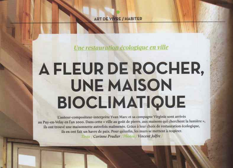 Une maison bioclimatique au Puy-en-Velay