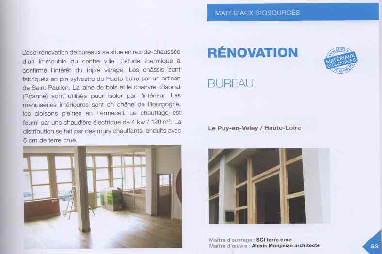 Rénovation de nos bureaux au Puy-en-Velay