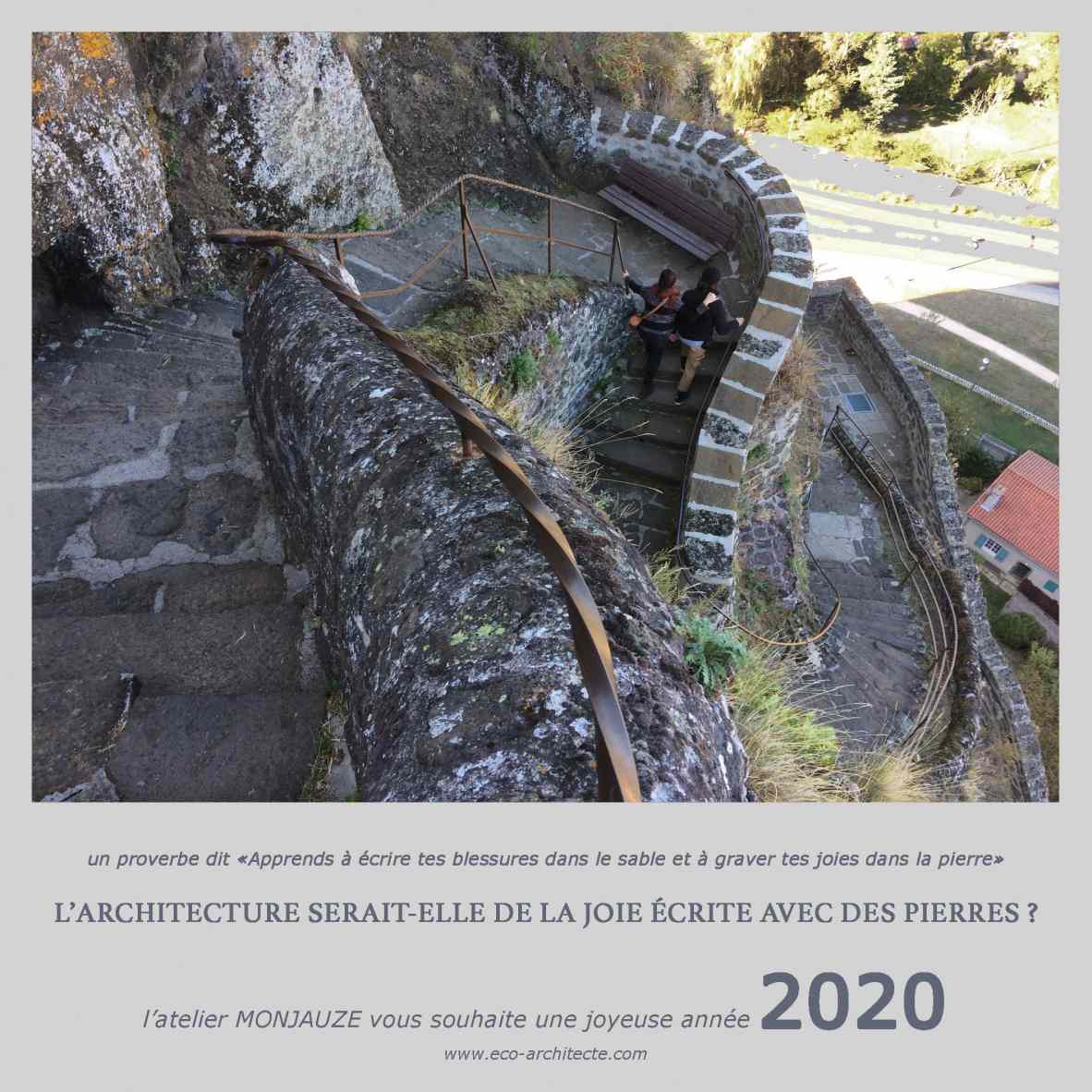 voeux 2020 atelier Monjauze architecte