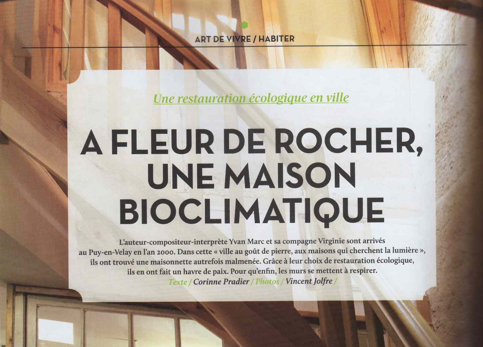 Une maison bioclimatique au Puy-en-Velay